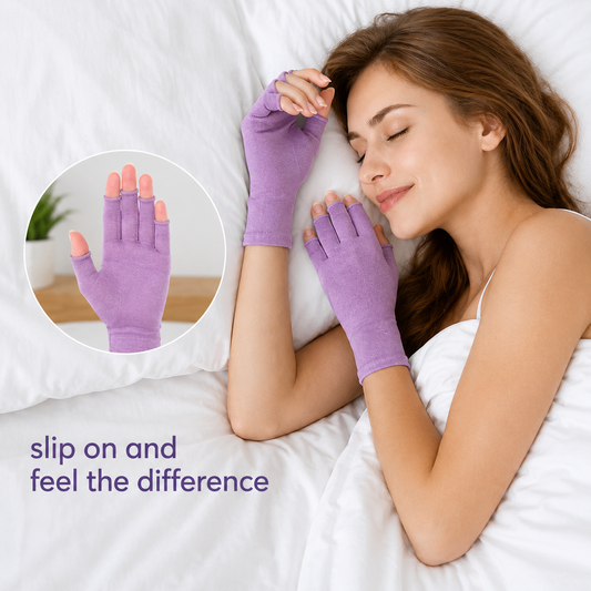 Everyday bamboo compression gloves