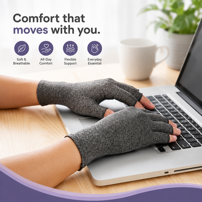 Everyday bamboo compression gloves