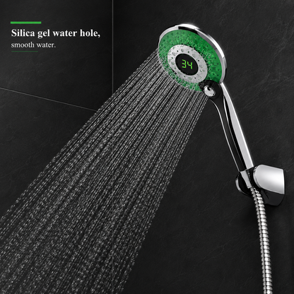 Showersense, LED Temperature Control Shower Head